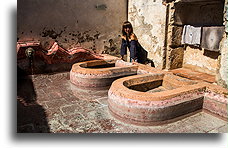 Laundry in Capuchinas Convent::Antigua Guatemala, Guatemala::