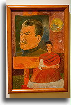 Frida - Self Portrait with Stalin::Mexico City, Mexico::