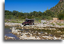 Crossing Rio La Purisima #1::Sierra de la Giganta, Baja California, Mexico::