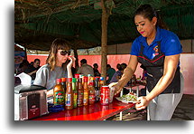 Which hot sauce to choose?::Mexicali, Baja California, Mexico::
