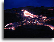 Działalność wulkaniczna::Wulkan Kilauea, wyspa Hawaii, Hawaje::