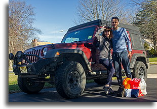The whole baggage we brought back::New Jersey, USA::
