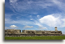 Południowo-wschodni bastion::Fort Stanwix, Nowy Jork, USA::