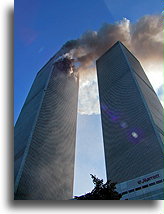 Attack on NYC #4::Septemper 11, 2001<br /> 8:48 a.m.::