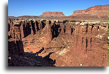 Brązowe klify::Canyonlands, Utah, USA::