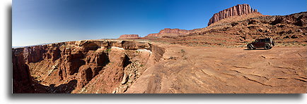 Podróż nad brzegiem kanionu::Canyonlands, Utah, USA::