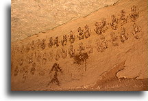 Rock Art - Dłonie::Canyonlands, Utah, USA::